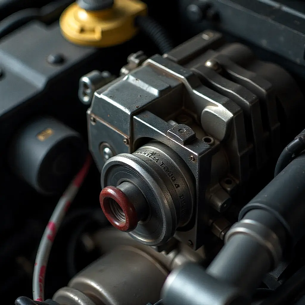 Licuadora profesional desarmada mostrando componentes internos